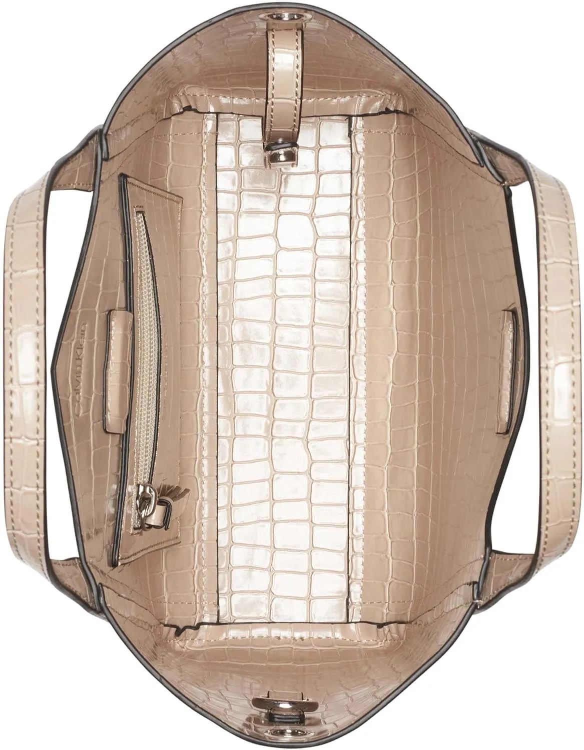 Calvin Klein Masonite Mini Satchel Crossbody