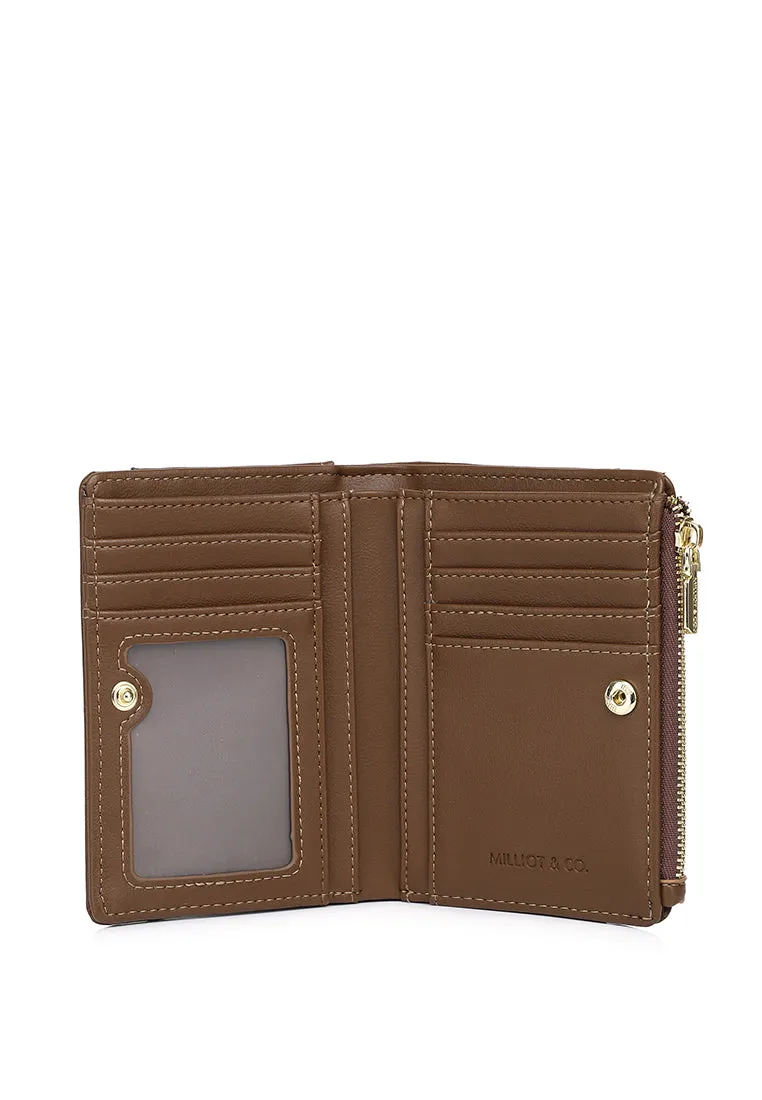 Candy Pop Top Zip Mini Wallet Wallet (Coffee)