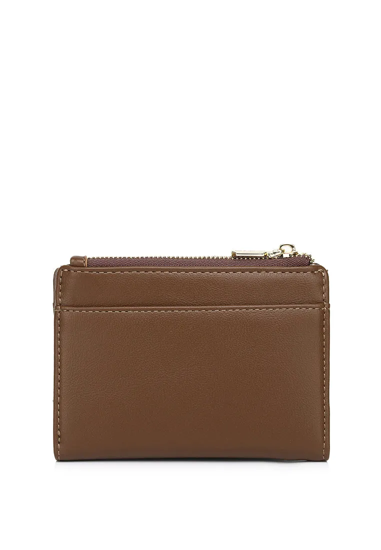Candy Pop Top Zip Mini Wallet Wallet (Coffee)