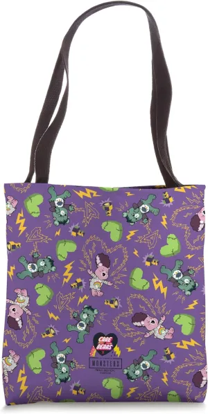 Care Bears x Universal Monsters Frankenstein & Bride Tote Bag