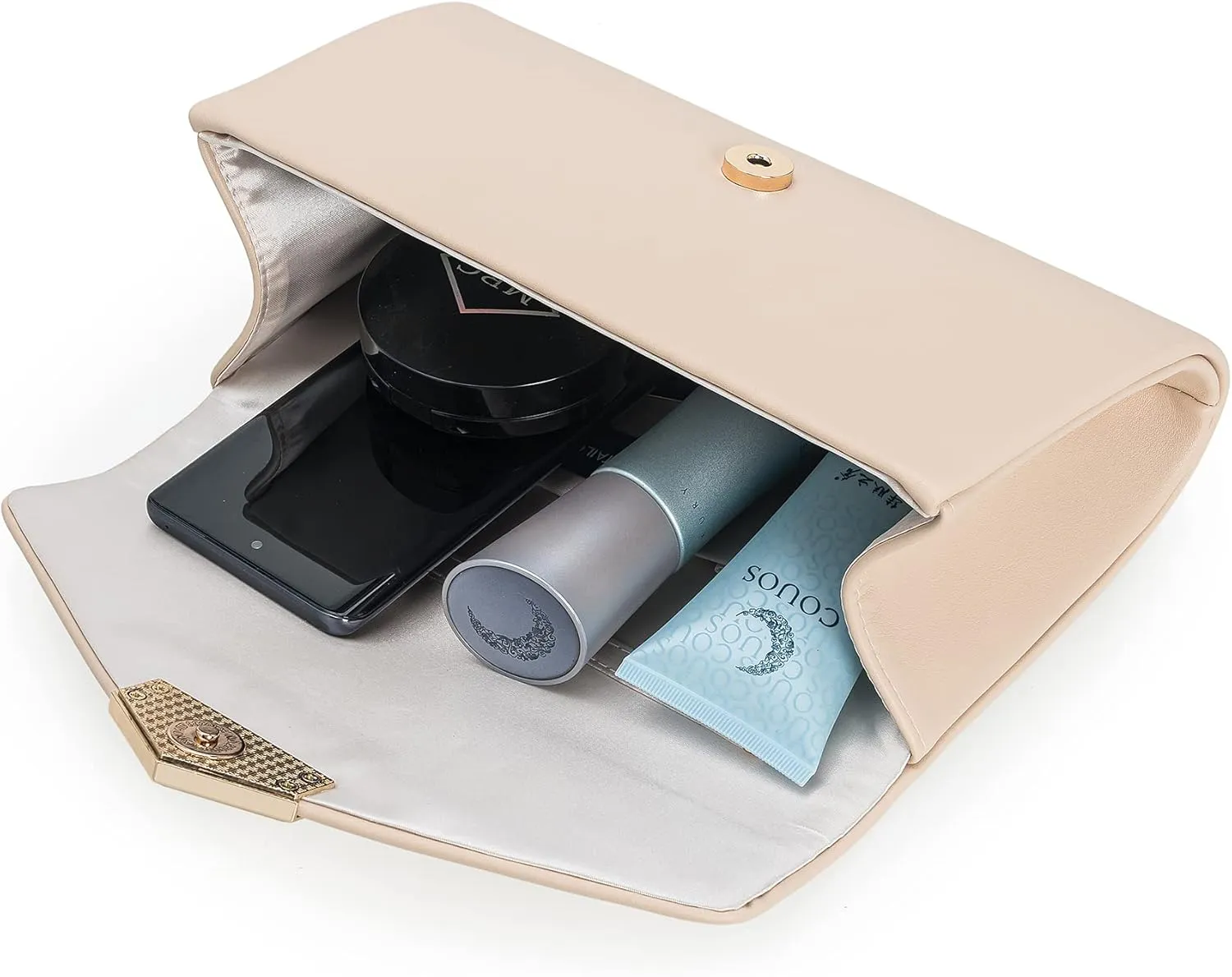 CHARMING TAILOR PU Clutch Purse for Women Evening Bag Chic Clutch Handbag for Special-occasion