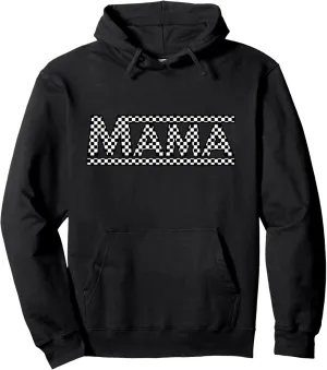 Checkers Mama Mother Skate Shoe Mom Van Matching Mini Child Pullover Hoodie