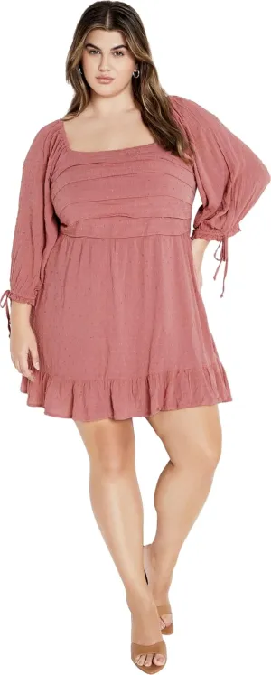 City Chic Women's Plus Size Allegra Mini Dress