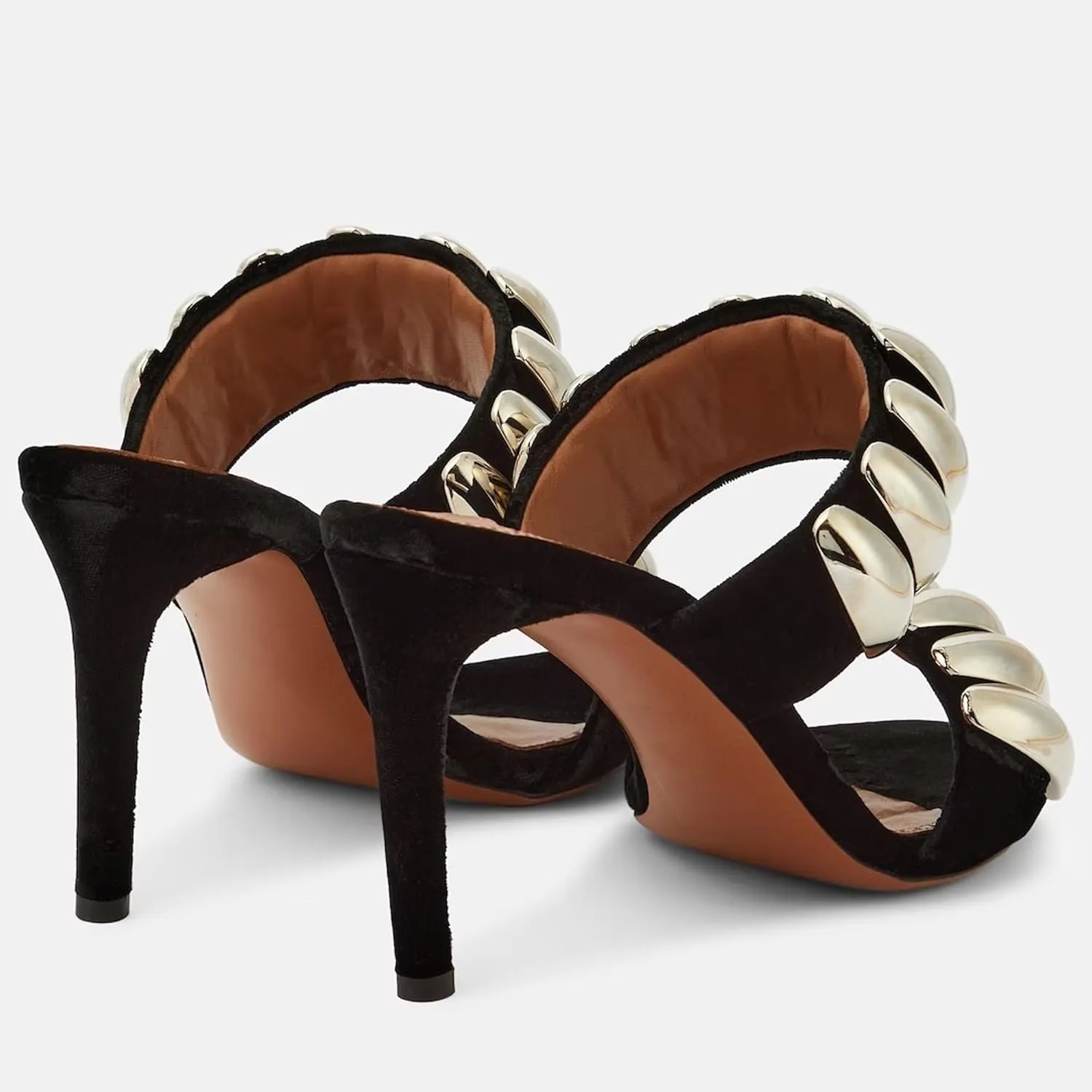 Clear Heels for Women Dress Shoes Large Size Metal Buckle PVC Sequined Peep Toe Stiletto Heel Ankle Strap Sandals Transparent Stilletos Open High Heeled Pump