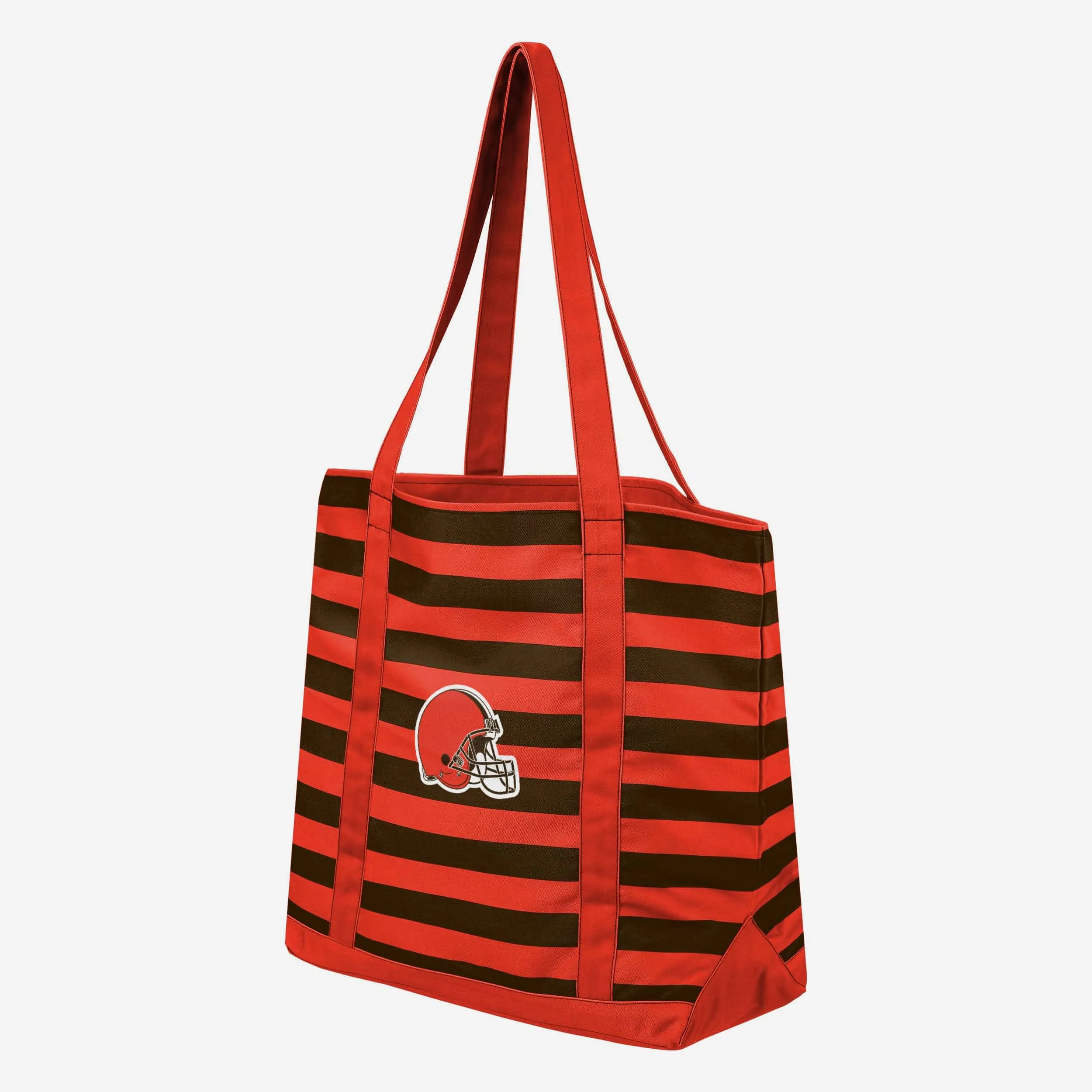 Cleveland Browns Team Stripe Canvas Tote Bag