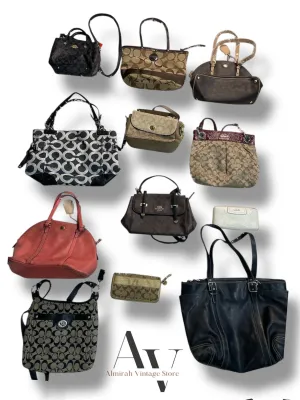 COACH BAGS ONLY 12 pcs