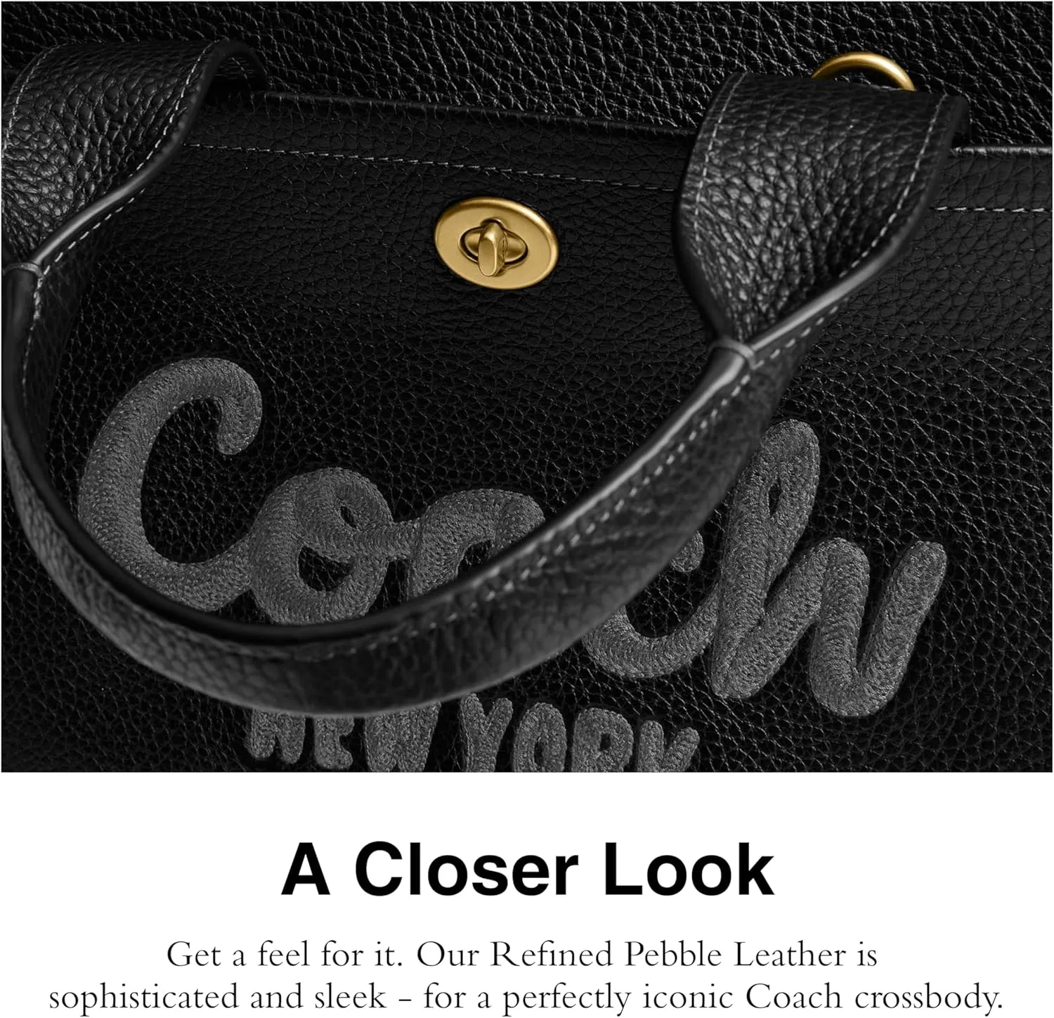 Coach Bubble Leather Cargo Tote