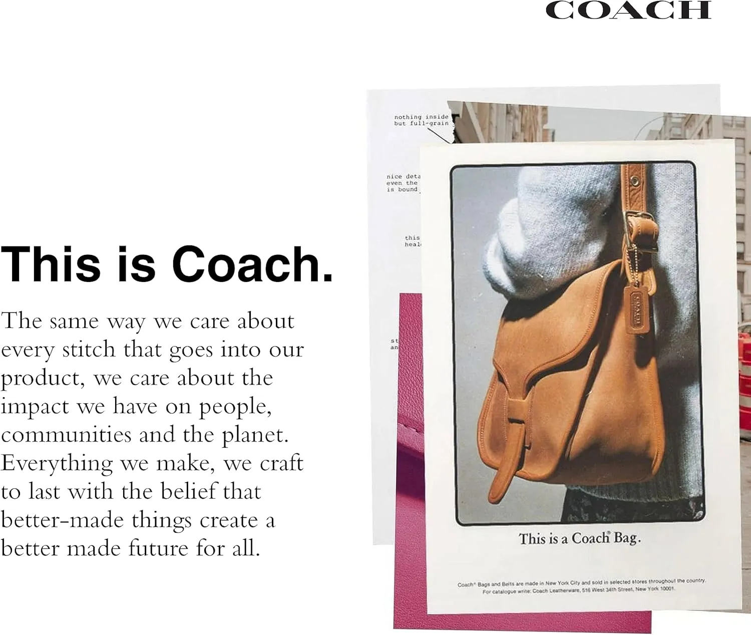 Coach Charter Backpack, Black