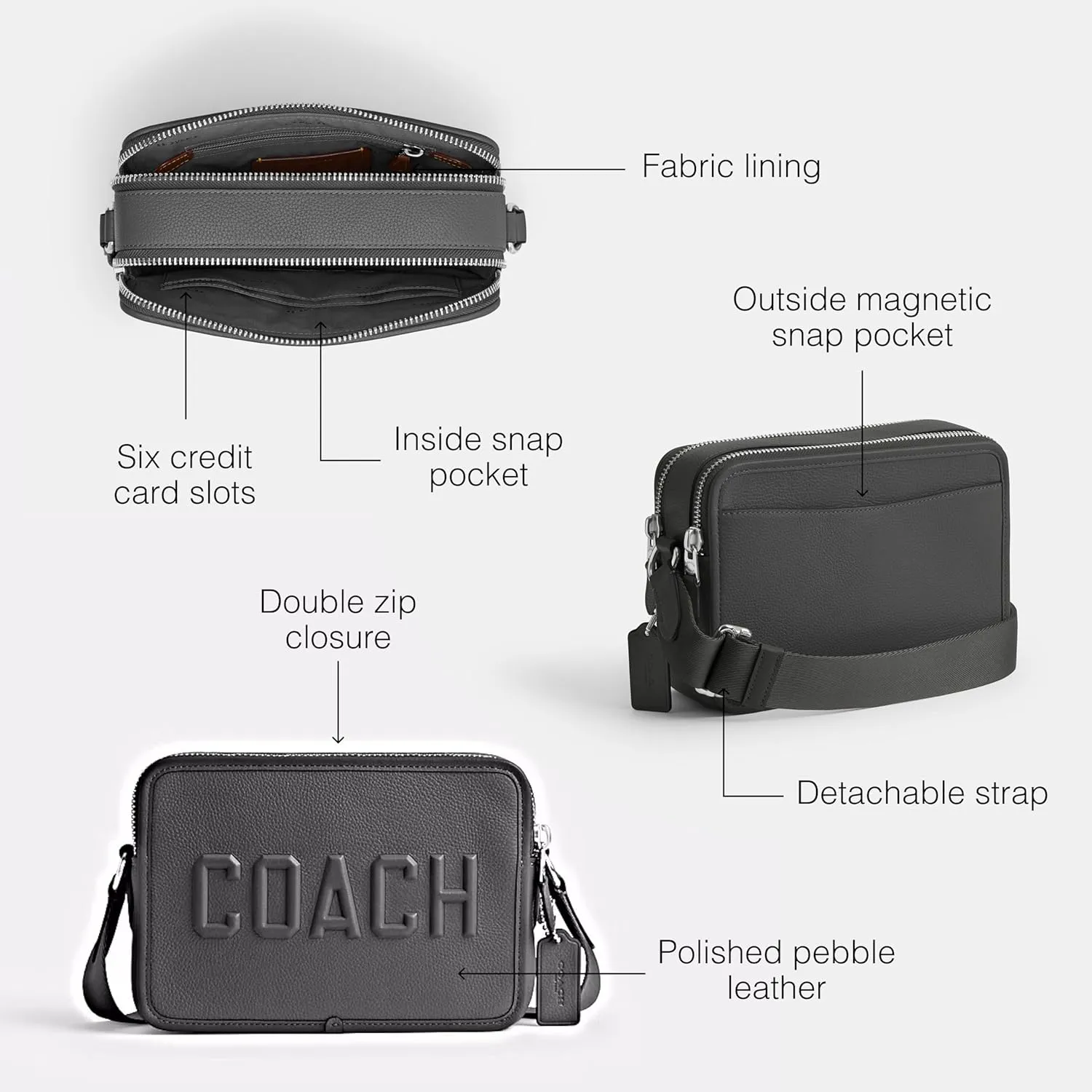 COACH Charter Crossbody 24