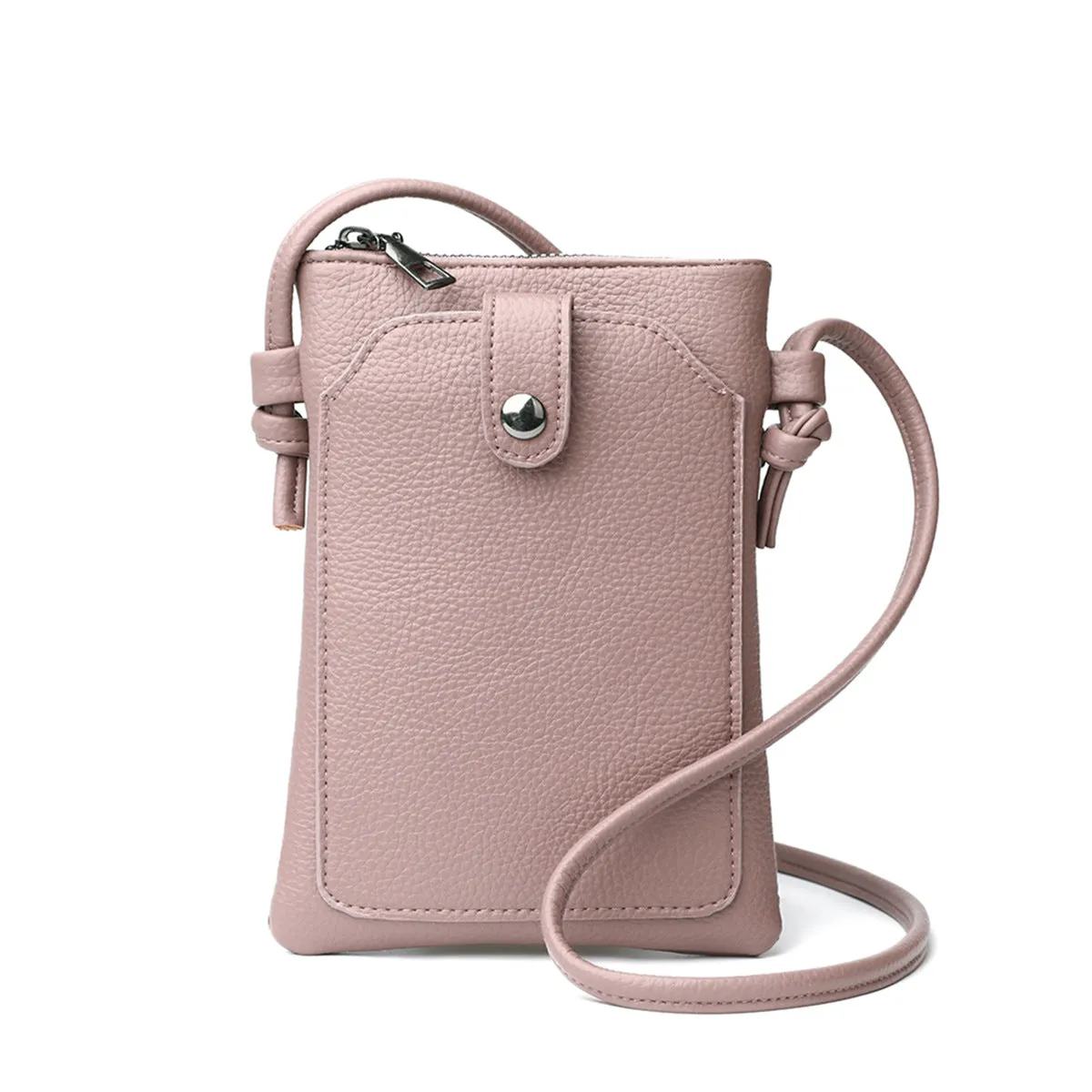 Color Simple Style Portable Cell Fashion Phone Bags