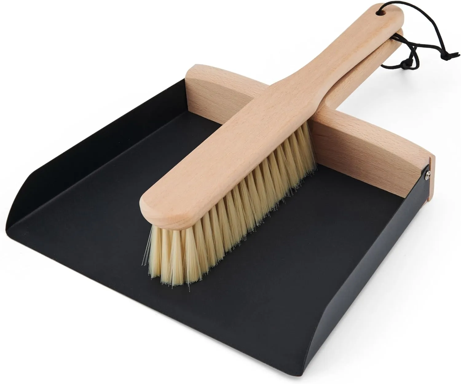 Copco Hand Cleaning Brush with Pan, Beechwood