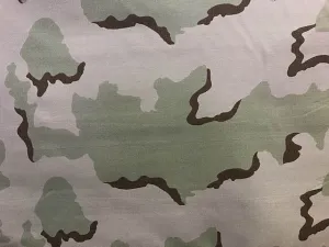 Cordura 1000 Denier Desert Camoflage