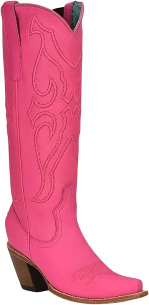 CORRAL Ld Fuchsia Embroidery Ankle Boot
