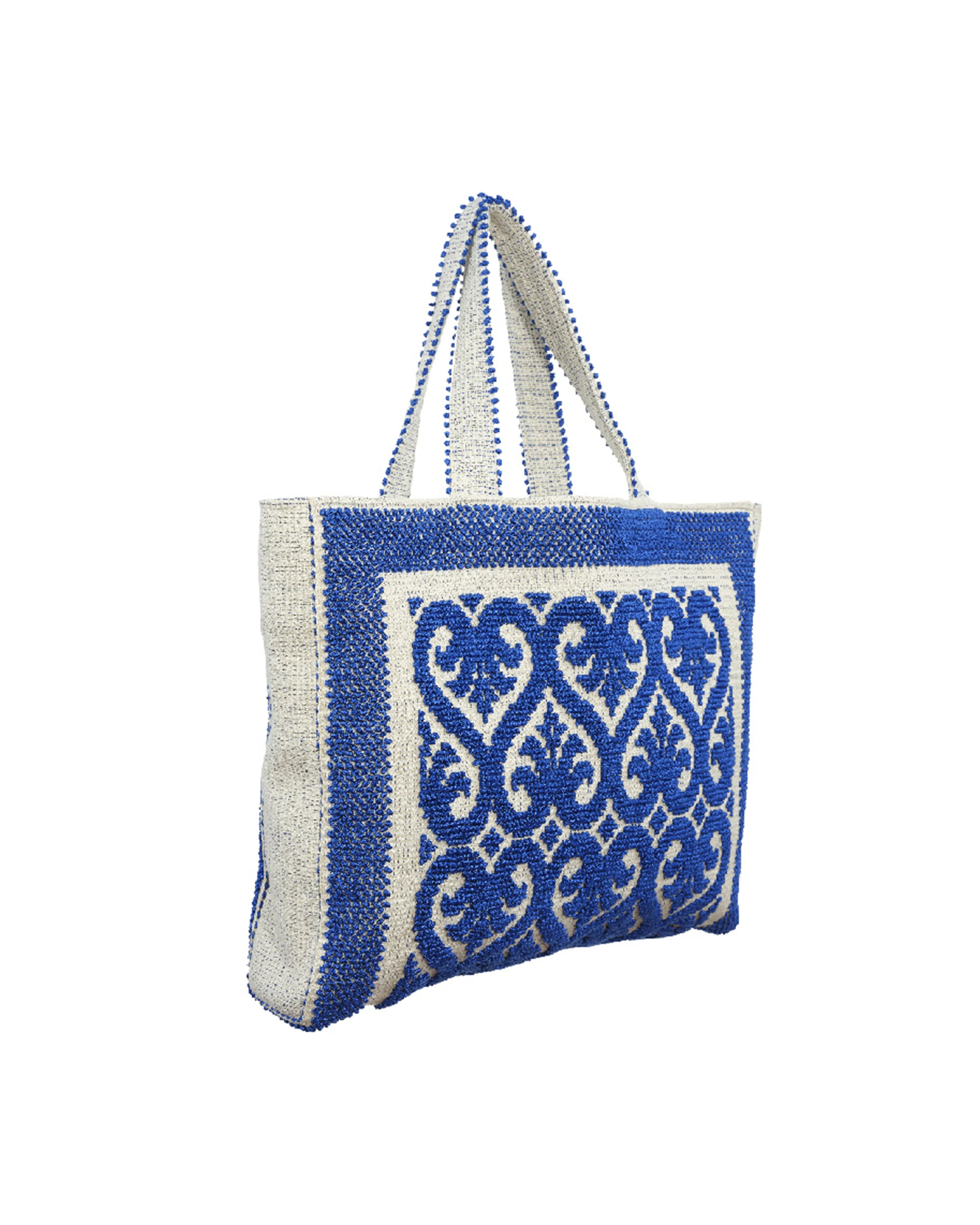 Costantine Woven Bag Blue