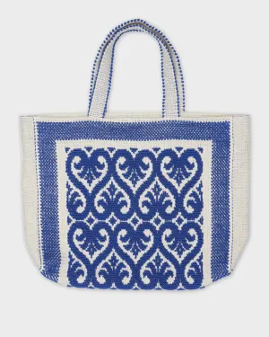 Costantine Woven Bag Blue