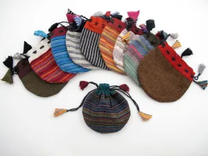Cotton Drawstring Pouch- Small