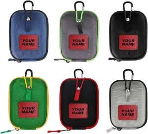 Craftsman Golf Rangefinder Case USA Flag Hard Shell for Tectectec Callaway, Universal Range Finder Carry Bag