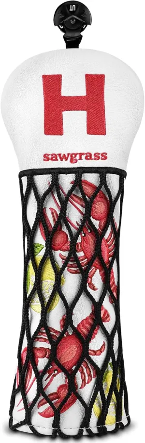 Craftsman Lobster Golf Club Head Covers Funny Golf Headcovers for Driver Fairway Utility/Hybrid Woods Headcovers Putter Headcover for Blade