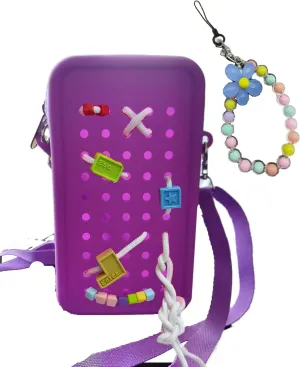 Crossbody Mini Cell Phone Bag Purse with Adjustable Strap Hands-Free Traval Bag