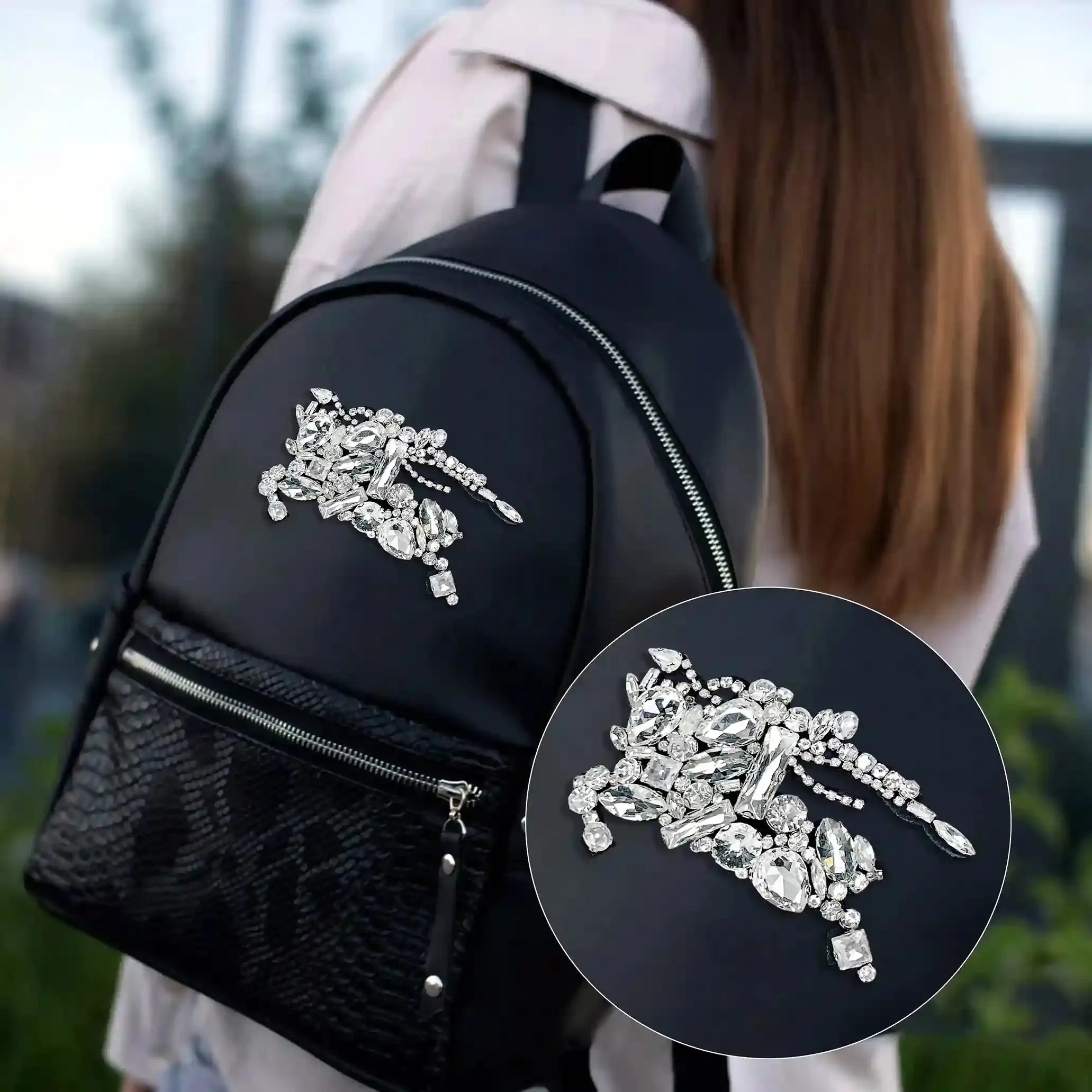 Crystal Embellished Applique