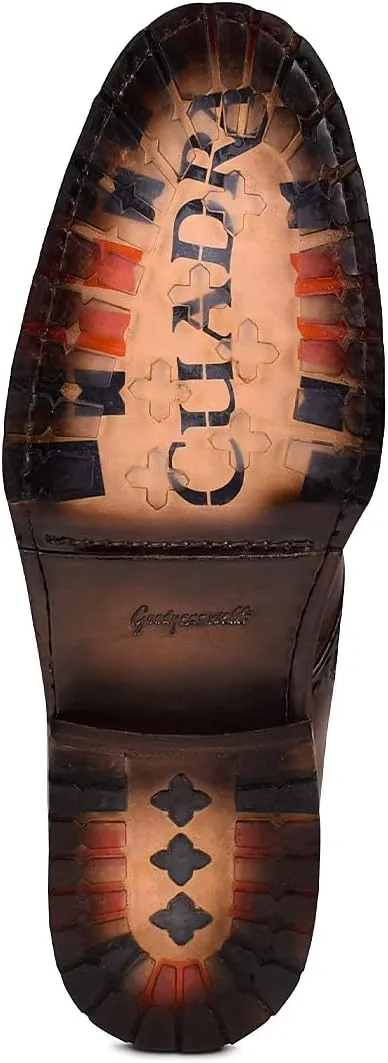 Cuadra Men's Boot in Bovine Leather with Zipper Brown