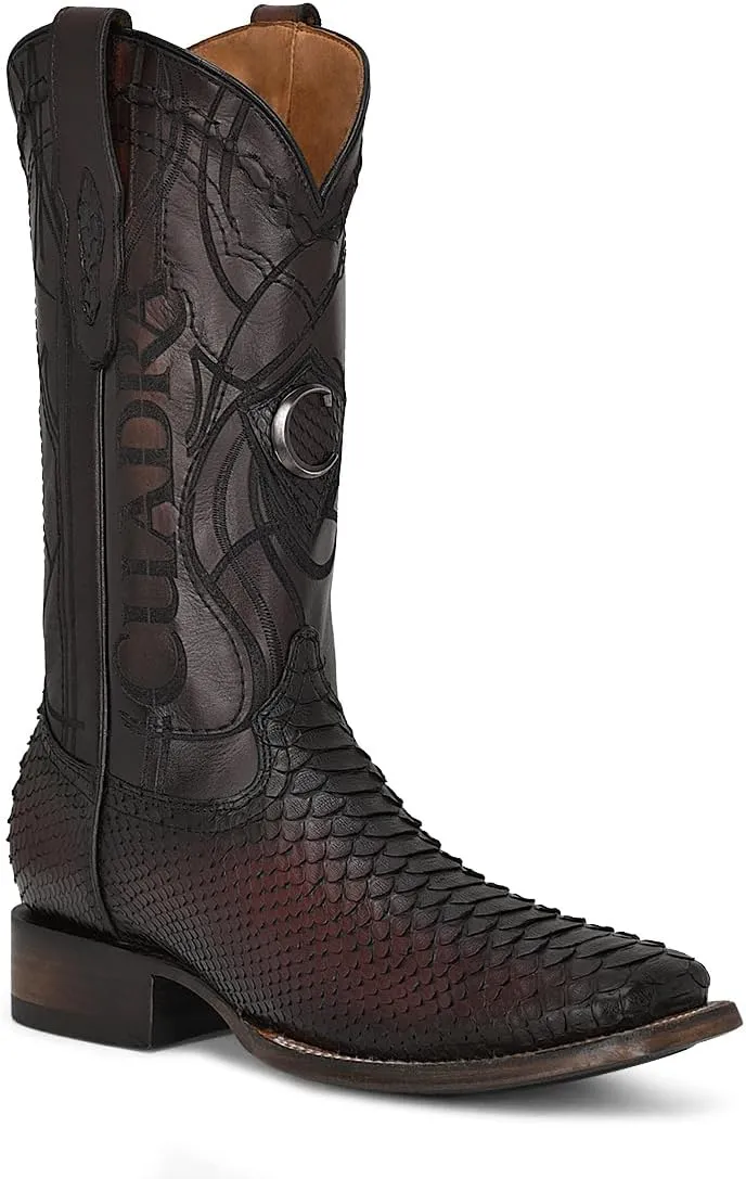 Cuadra Men's Boot in Python Leather With laser engraving 3Z2LPH
