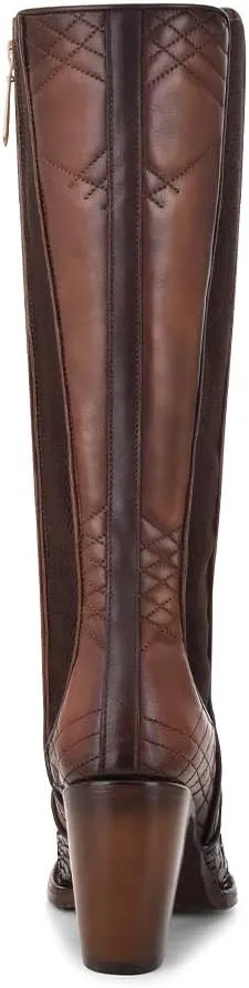 Cuadra Women's Boot in Genuine Python Leather and Bovine Leather, 3F66PH