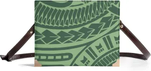 Custom Wholesale Book Storage Bag Polynesian Print Samoan Tribal Women'S Crossbody Bag Casual Party Women'S Bag