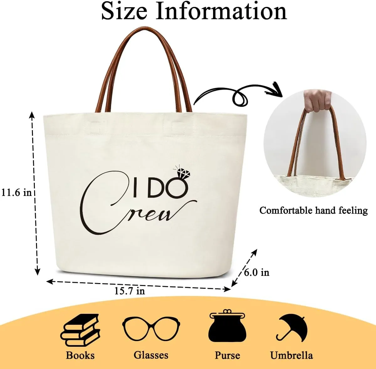 Cute Canvas Tote Bag Aesthetic Bag for Women Teens Reusable Grocery Bag With Handles Shopping Tote Bag