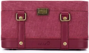 Della Q Train Case, One Size, Red