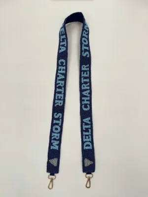 Delta Charter Storm | Custom Beaded Purse Strap