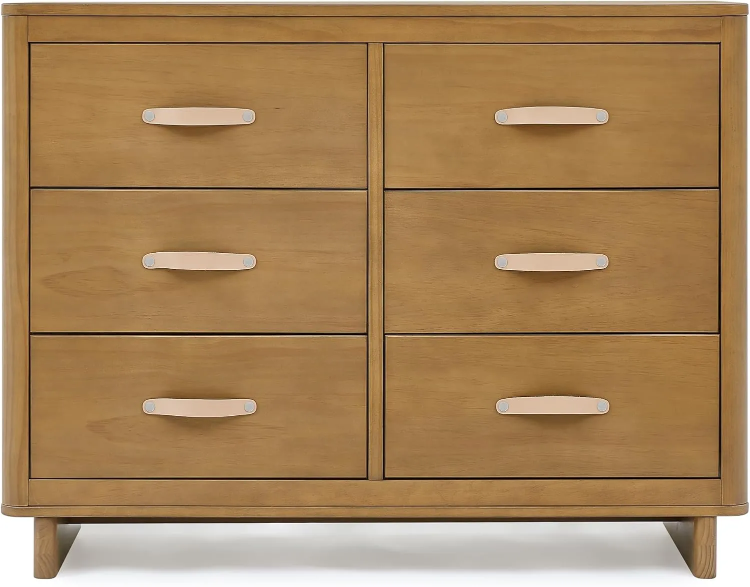 Delta Children babyGap Skye 6 Drawer Dresser with Interlocking Drawers Greenguard Gold Certified, Acorn