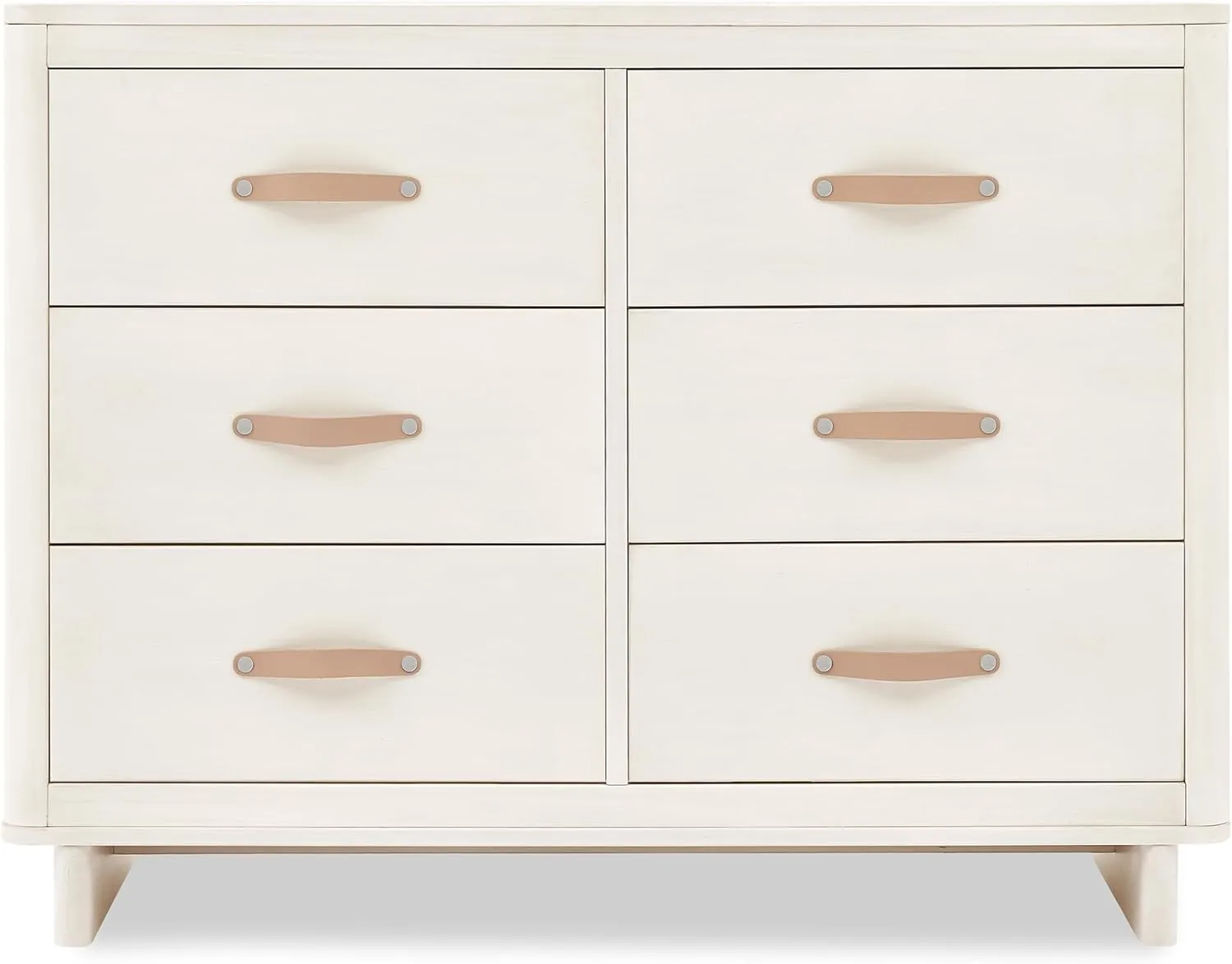 Delta Children babyGap Skye 6 Drawer Dresser with Interlocking Drawers Greenguard Gold Certified, Antique White