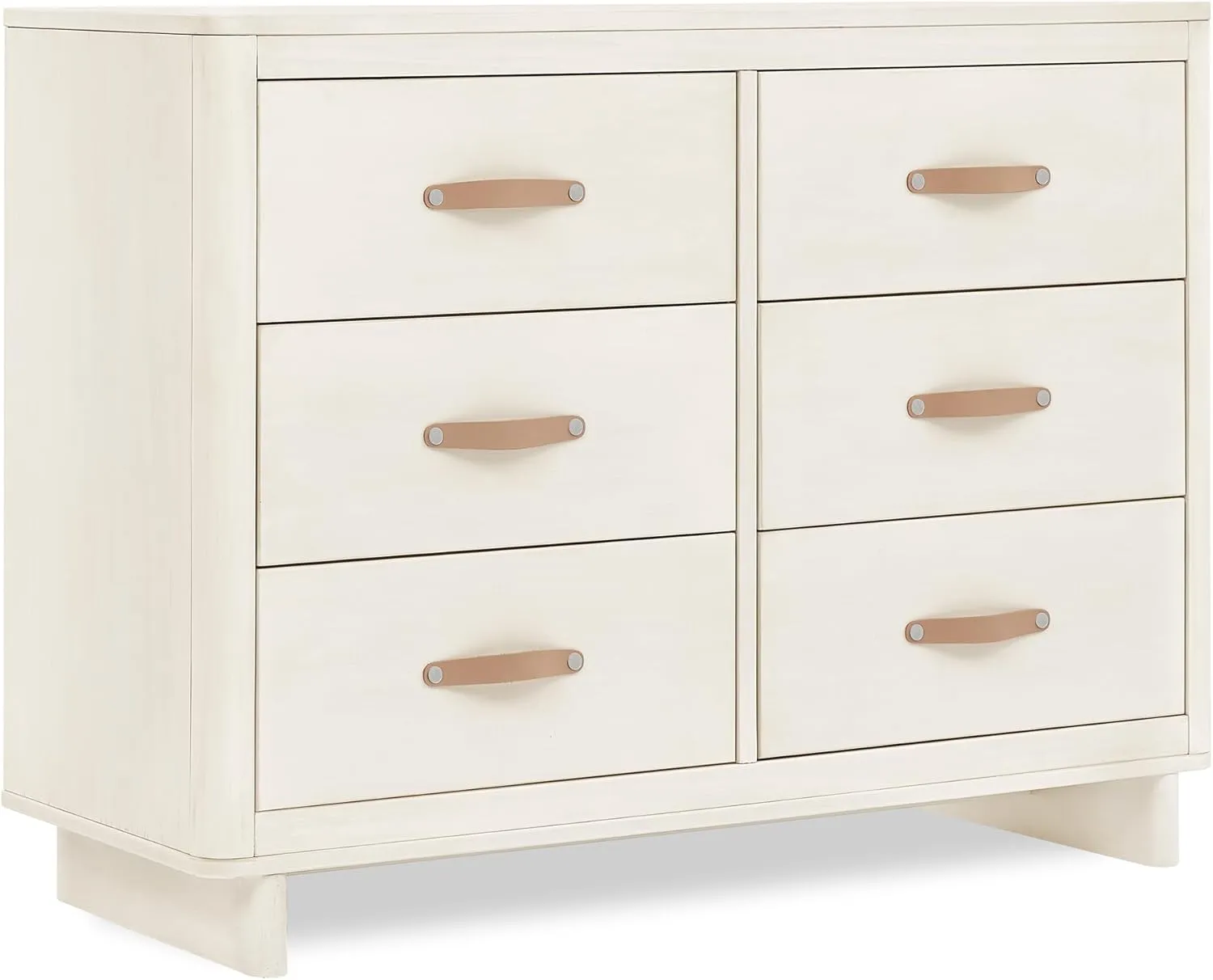 Delta Children babyGap Skye 6 Drawer Dresser with Interlocking Drawers Greenguard Gold Certified, Antique White
