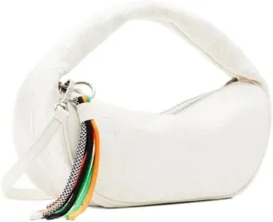 Desigual Accessories Fabric Shoulder Bag, White