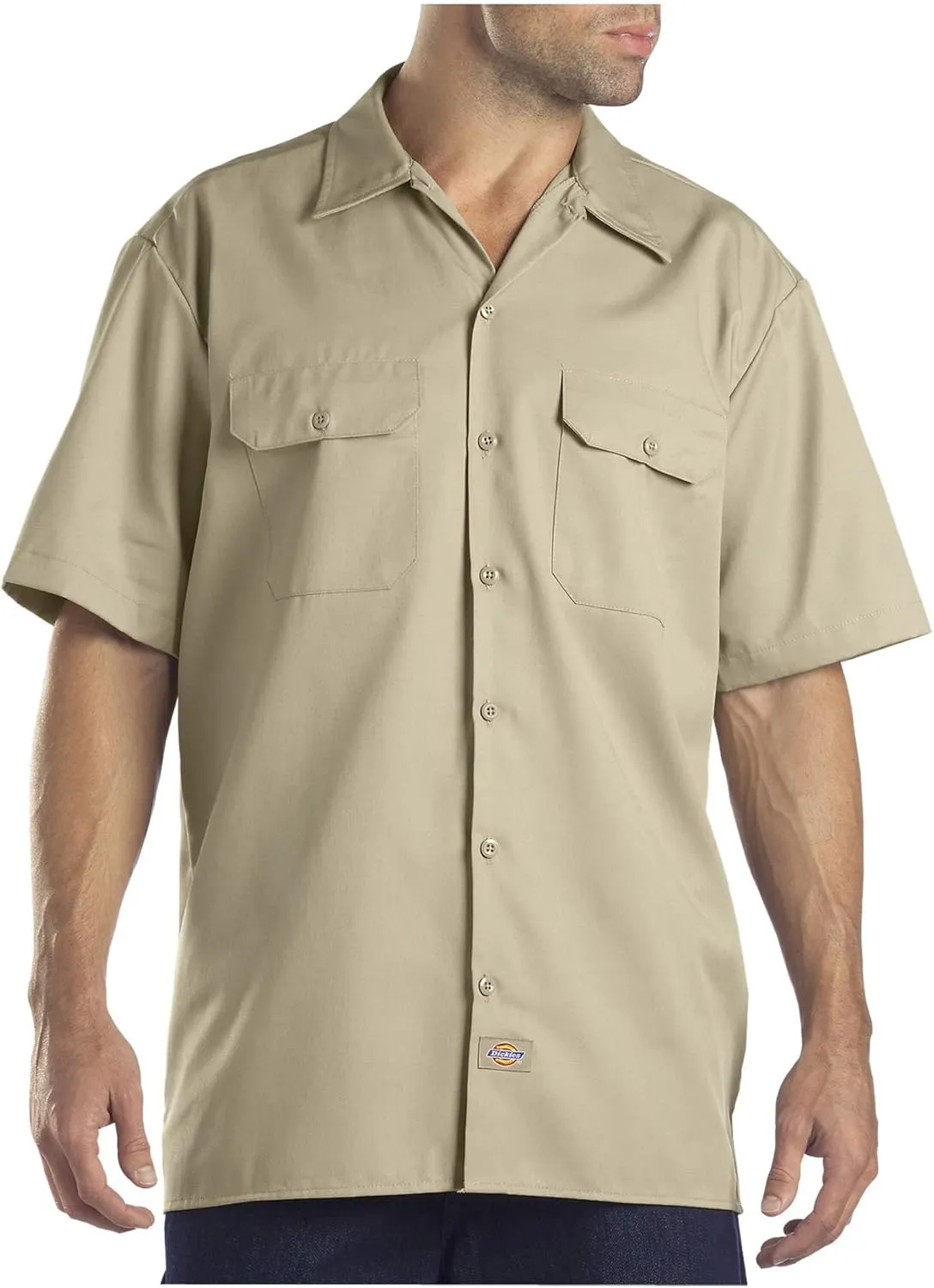 Dickies Men's Short-Sleeve Flex Twill Work Shirt