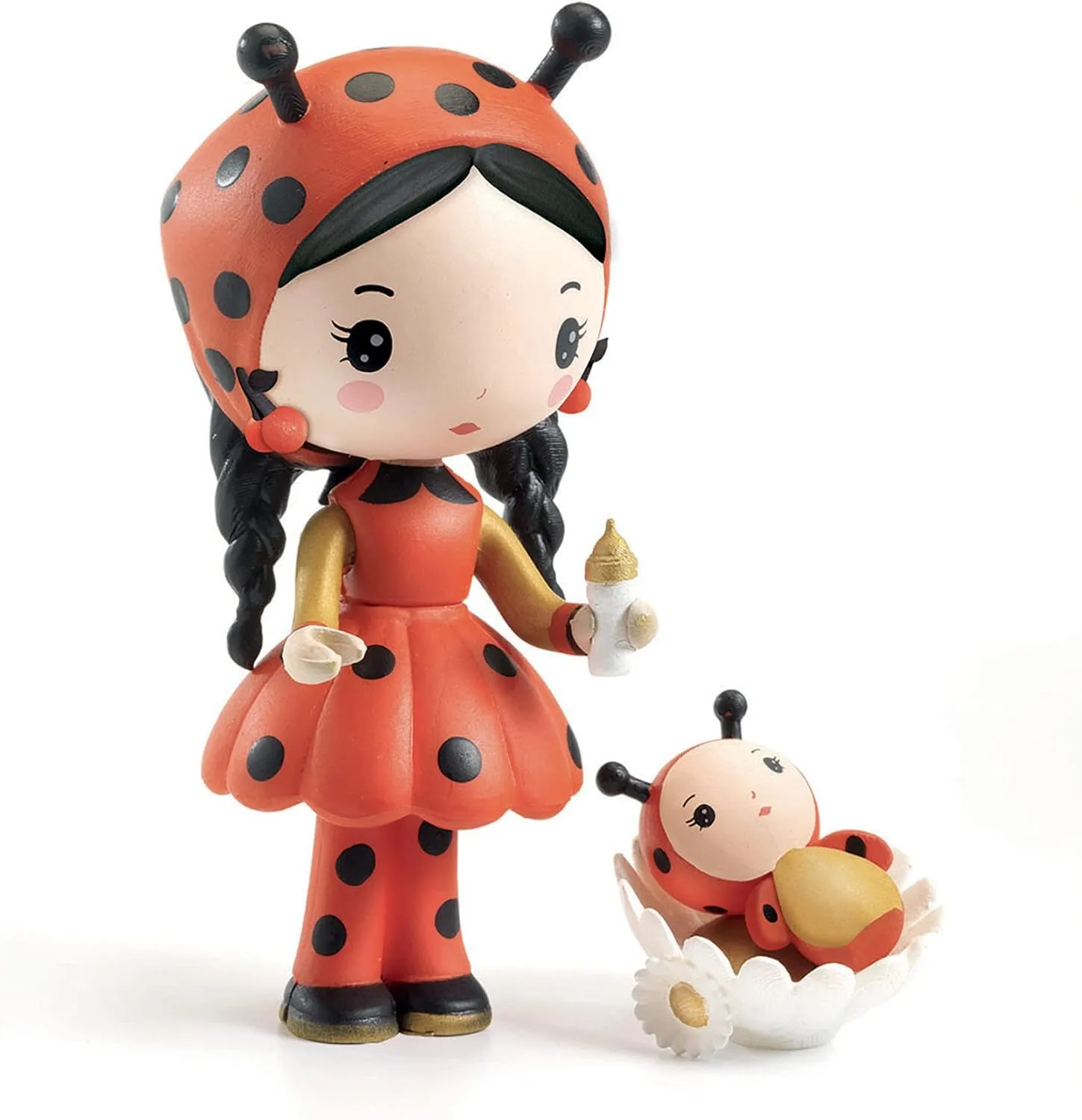 Djeco - Tinyly Coco & Minico Dolls Fashion and Accessories, Multicoloured (36958)