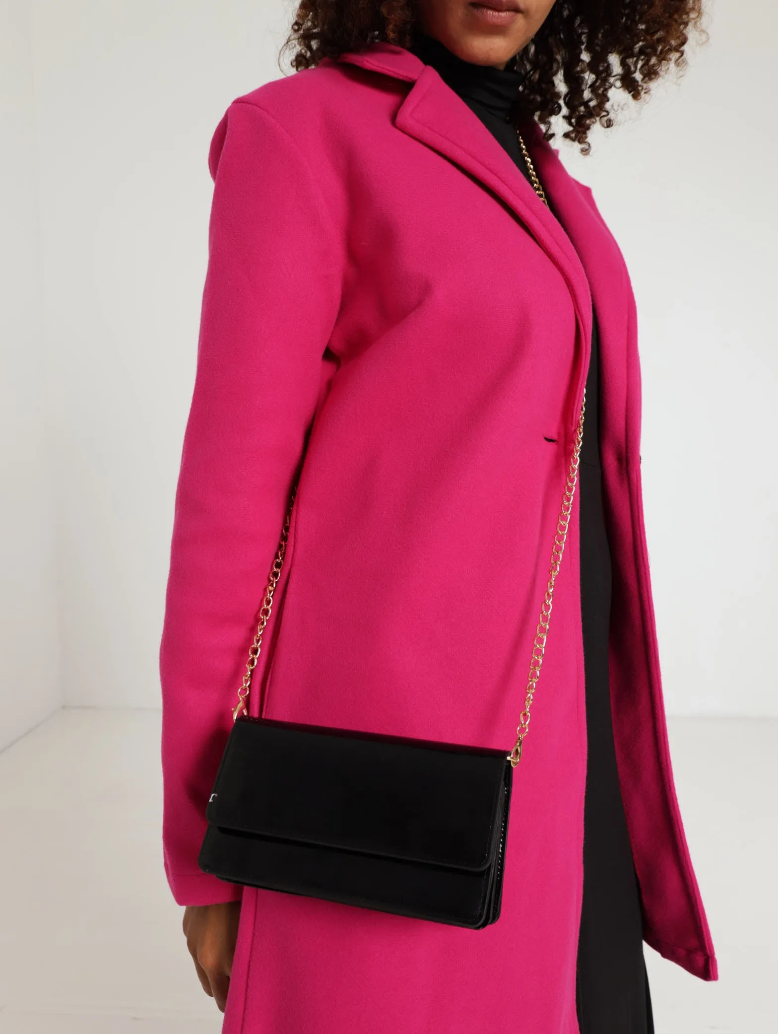Double Compartment Mini Rectangular Satchel