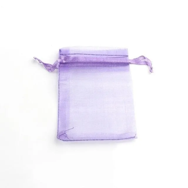 Drawstring Organza Bags Jewelry Packaging Bags Candy Wedding Bags Wholesale Gifts Pouches