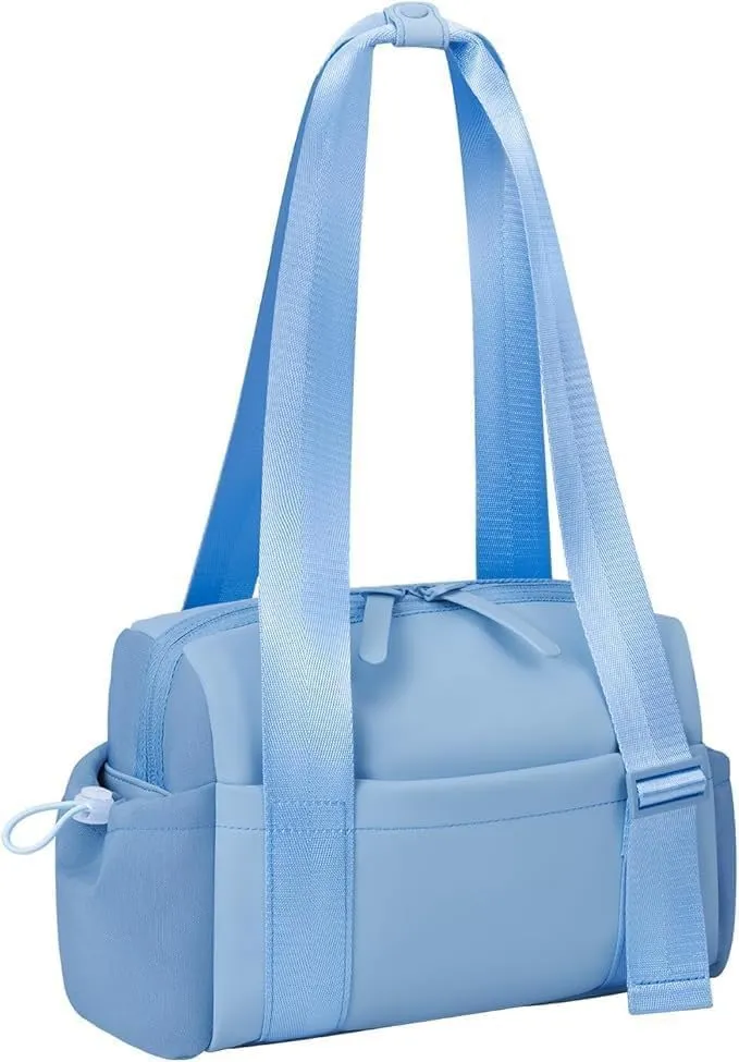 Dynamic Fitness Bag, Dry Wet Separation Waterproof Travel Luggage Bag, Cute Exercise Bag,Blue