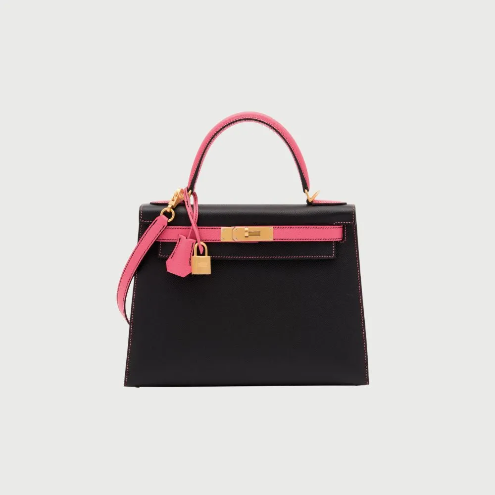 Elegant Structured Leather Handbag