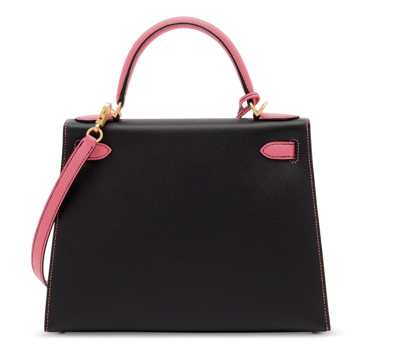 Elegant Structured Leather Handbag