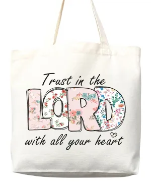 Faithful Christian Eco-Friendly Canvas Tote Bags - Inspirational Religious Totes, Bible Verses, Cross Designs, Church Gifts, Reusable Shopping Bags, Sustainable Carry-All (Tote Bag Only)