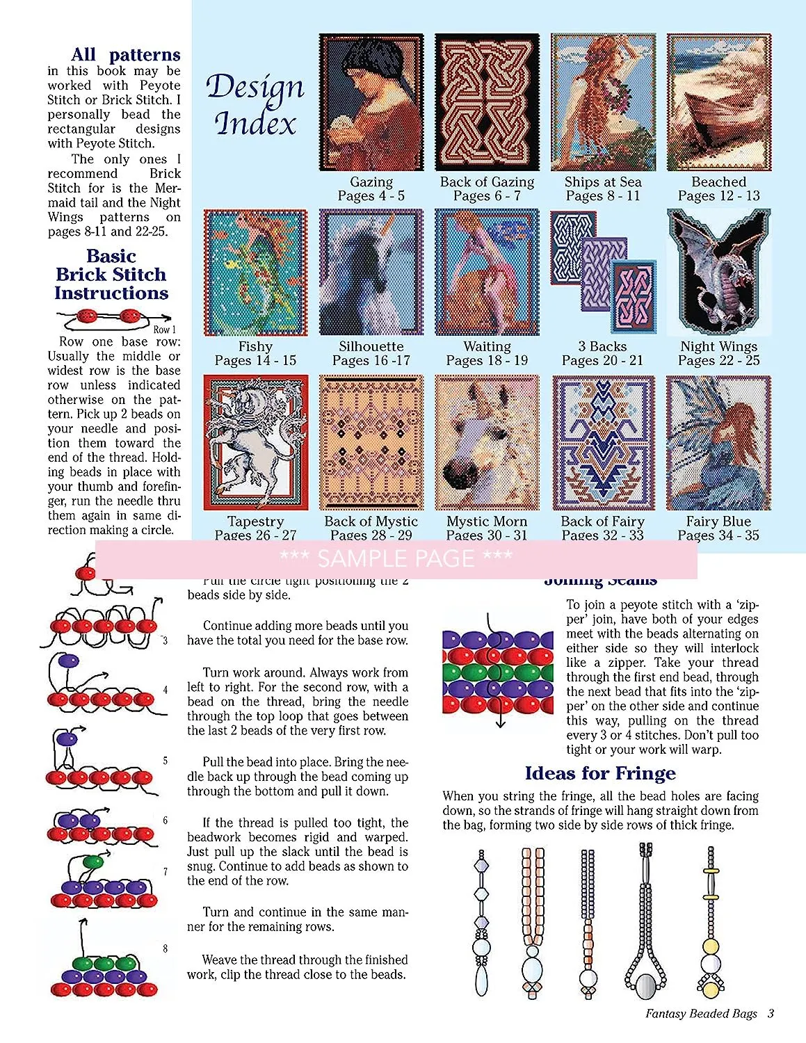Fantasy Beaded Bags Book
