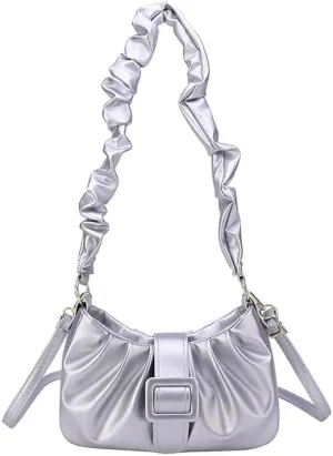 Fashion Cloud Bag,Women's Pleated Underarm Bag,2023 Autumn New Gift Shoulder Bags Personalized Handbag Purses