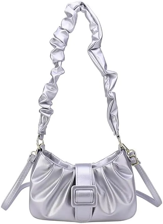 Fashion Cloud Bag,Women's Pleated Underarm Bag,2023 Autumn New Gift Shoulder Bags Personalized Handbag Purses