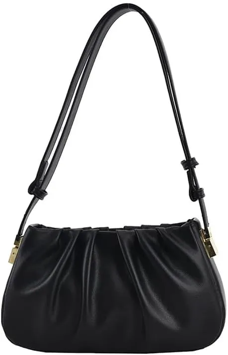 Fashion Cloud Bag,Women's Pleated Underarm Bag,2023 Autumn New Gift Shoulder Bags Personalized Handbag Purses