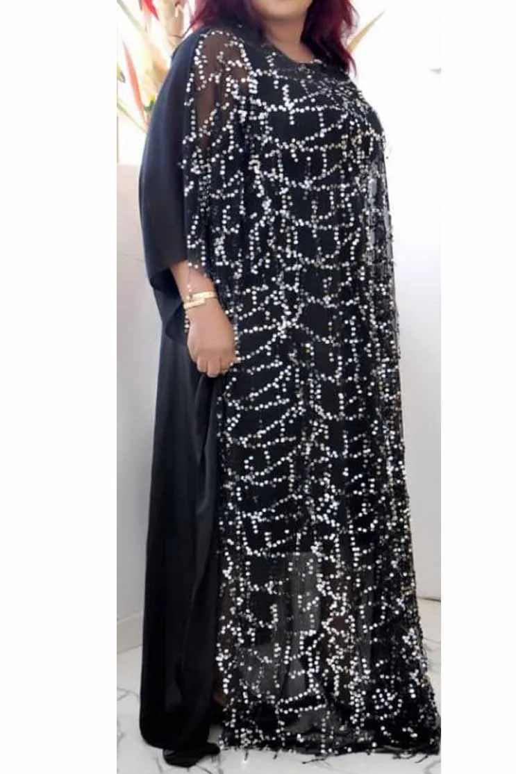 Fashion Sequined Lined Dress