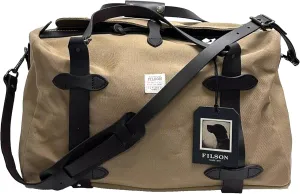 Filson Medium Rugged Twill Duffle Bag (Tan)