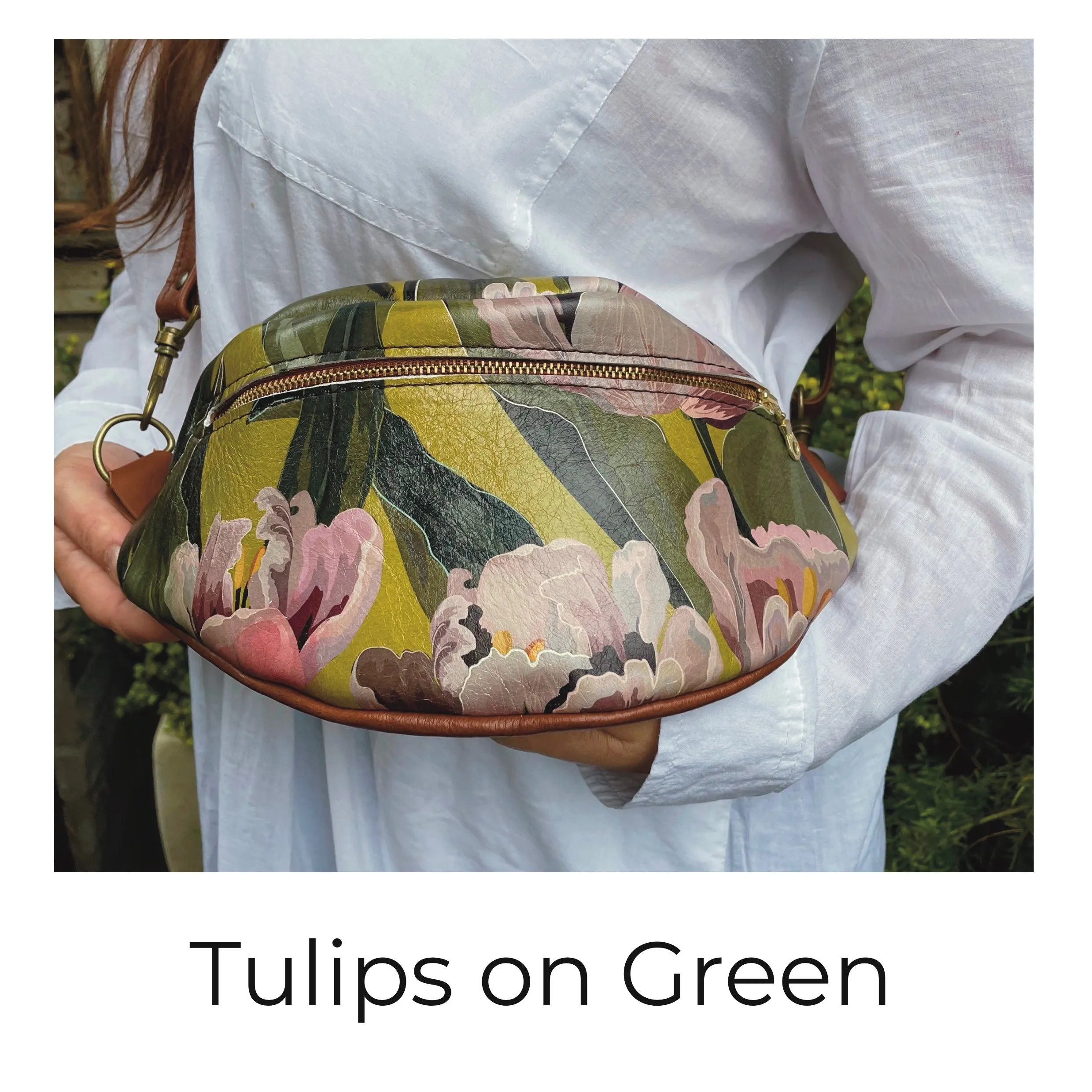 Floral Patterns - Moon bags